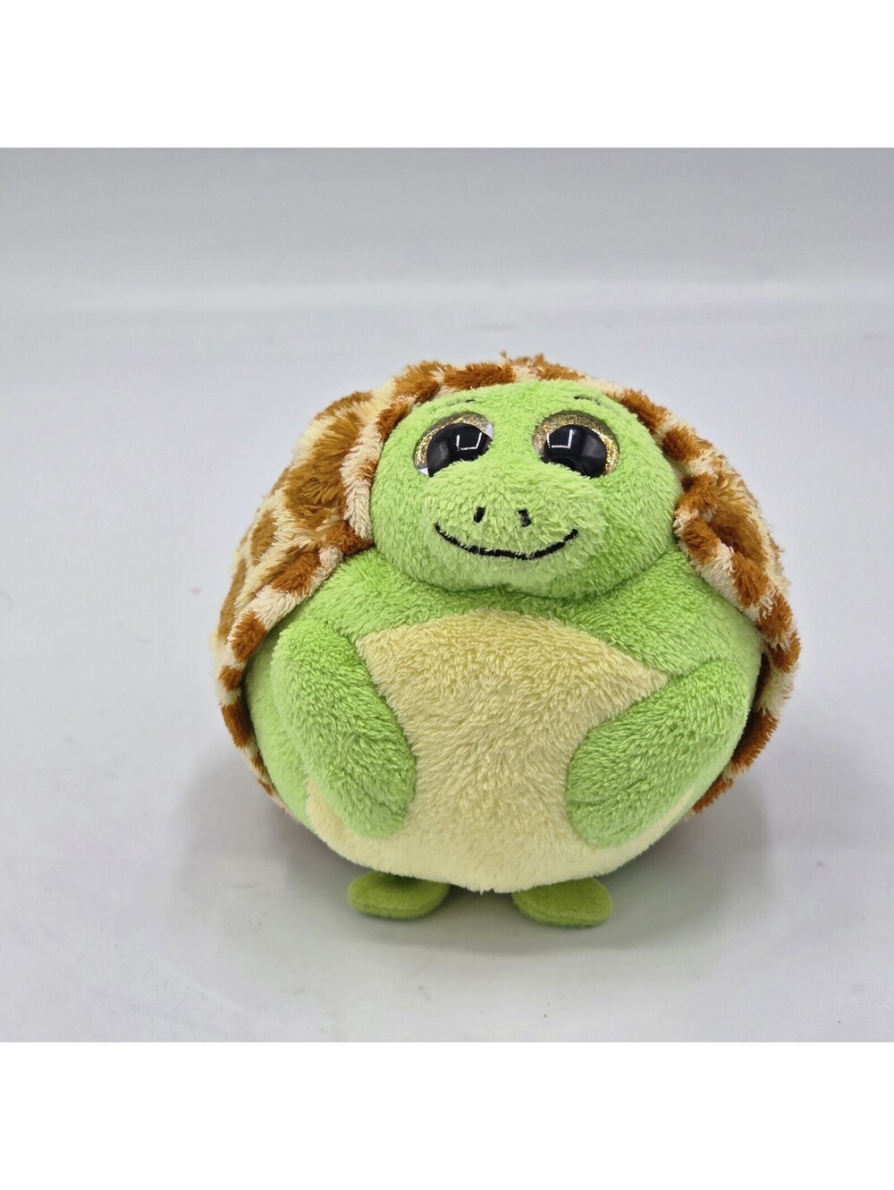 TY Beanie Ballz Zoom the Turtle Plush Stuffed Ball Toy, 5”